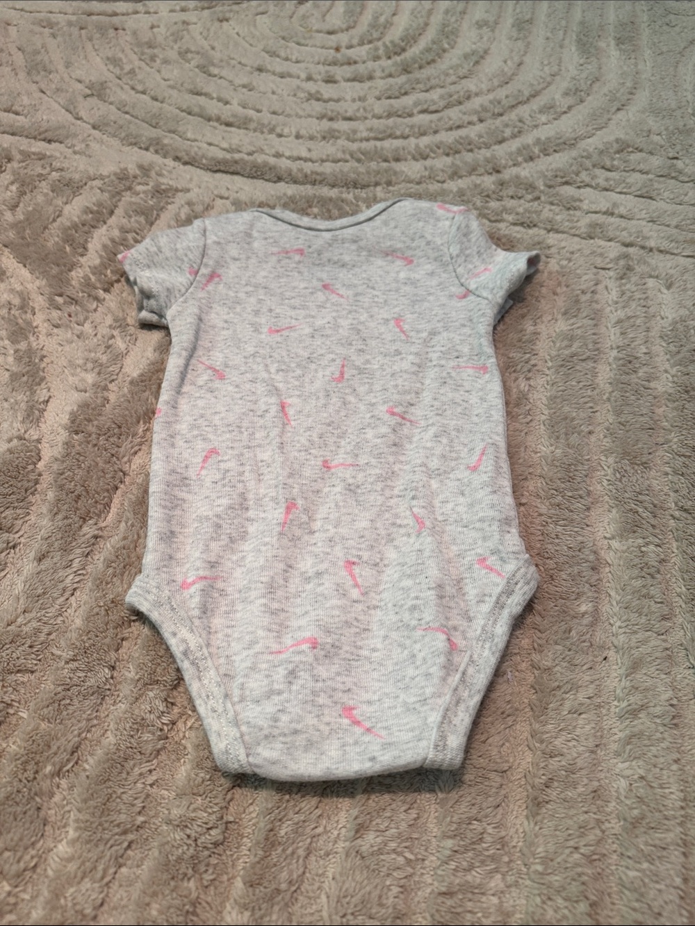 Nike Gray Bodysuit with Pink Accented Pink Leggings - Picture 6 of 7